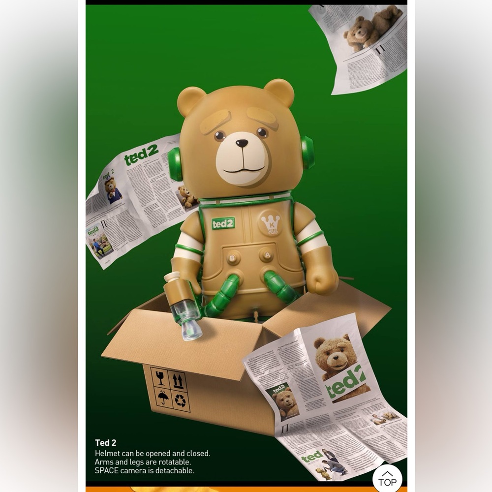 MEGA SPACE MOLLY 100% Series 3 Ted 2